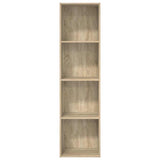 Bookcase Sonoma Oak 40x30x152 cm Engineered Wood 857878