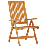 ZNTS Folding Garden Chairs 2 pcs Solid Wood Eucalyptus 316069
