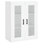 Highboard White 69.5x34x180 cm Engineered Wood 3198281