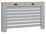 95.5H x 111Wcm Radiator Cover, with Drawer - Grey T3398P343250