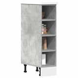 Bottom Cabinet Riga Concrete Grey 20x44.5x81.5 cm Engineered Wood 854187