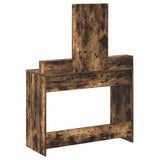 Dressing Table Smoked Oak 100 x 41 x 140 cm Engineered Wood 865149
