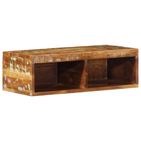 ZNTS Wall-mounted TV Cabinet 60x30x19 cm Solid Wood Reclaimed 4017474