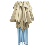 Party Tent Folding Cream 291 x 431 x 315 cm Oxford Fabric 42023607