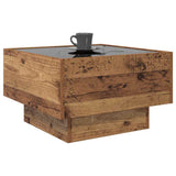 Coffee Table Old wood 50 x 50 x 30 cm Engineered wood 879659
