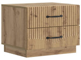 Bedside Cabinet Artisan Oak 43 x 34.5 x 44.5 cm Engineered Wood 895233