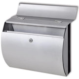 Mailbox on Stand Stainless Steel 271745