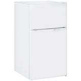 88L Under Counter Fridge Freezer, Small Refrigerator with 5-Setting, 3 Star Freezer Rating, White T3398P425412
