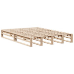 Bookcase Bed without Mattress 160x200 cm Solid Wood 3323881