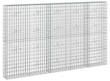 Gabion with 3.5 mm Wire and 5x10 cm Mesh 250x20x200 cm 3462671