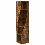 Corner Cabinet 32x32x140cm Engineered Wood Smoked Oak 889880