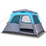 Family Tent Dome 6-Person Blue Quick Release 4004234