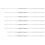 Rods for Football Table 8 pcs 15.9 mm 92508
