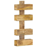 Magazine Wall Rack 30x11x72 cm Solid Mango Wood 286466