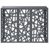 Air Conditioner Cover Anthracite 110 x 50 x 80 cm Steel 8014166