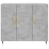 Sideboard Concrete Grey 90x34x80 cm Engineered Wood 828088