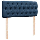 Box Spring Bed with Mattress Blue 120x200 cm Fabric 3285868