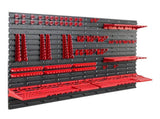 WALL MOUNTED TOOL PEG BOARD SET GARAGE STORAGE BINS WORKSHOP RACK SHED ORGANISER 22488979