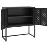 Sideboard Black 75x35x75 cm Steel 335871