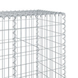 Gabion Basket with Cover 800x50x200 cm Galvanised Iron 3295173