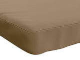 2-Piece Bench Cushions VUGHT 2 pcs 100% Polyester Taupe 950931