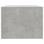Coffee Table Concrete Grey 102x55x42 cm Engineered Wood 810921