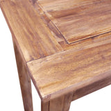 Console Table Solid Mahogany Wood 123x42x75 cm 244494