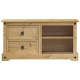 TV Cabinet Corona 100x40x52 cm Solid Wood Pine 4005668