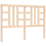 Bed Frame without Mattress 140x200 cm Solid Wood 3193921