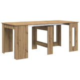 Dinning Table Artisan Oak 180 x 85 x 75 cm Engineered Wood 3424945