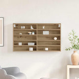 Display Cabinet Artisan Oak 100 x 15 x 58 cm Engineered Wood 873905