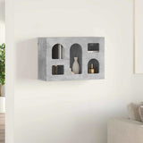 Hanging Cabinet Concrete Grey 60 x 20 x 40 cm Engineered Wood 891377