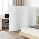 Room Divider White Width 600 cm Height 165 cm Bamboo 377010