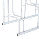 Bicycle Stand for 5 Bikes Floor Freestanding Galvanised Steel 4005571