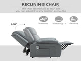Riser and Recliner Chair with Massage, Heat, Power Lift Recliner Chair for Elderly with Remote T3398P378883