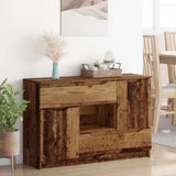 Sideboard with Drawer Old Wood 100 x 30 x 65.6 Engineered Wood 888795