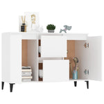 ZNTS Sideboard White 104x35x70 cm Engineered Wood 806112