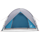 Camping Tent with Rainfly Water-resistant Dome Blue 42028521