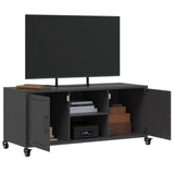 TV Cabinet Black 100.5x39x43.5 cm Steel 846662