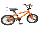 BMX Bike 20 Inches for over 9 Years Old Orange 42009724