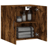 Wall Cabinet Smoked Oak 60x31x60 cm Engineered Wood 829961