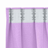 Blackout Curtains Purple Polyester 4107492