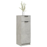 Bathroom Cabinet Concrete Grey 32x34x90 cm Engineered Wood 811290