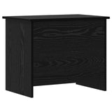 Storage Chest Black Oak 60 x 40 x 50 cm Engineered Wood 8011252