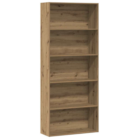 Book Cabinet Artisian Oak 80x30x189 cm Engineered Wood 3314677