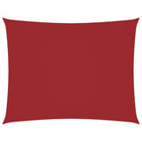 Sunshade Sail Oxford Fabric Rectangular 4x5 m Red 135656
