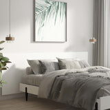 Wall Headboard White 240x1.5x80 cm Engineered Wood 811052