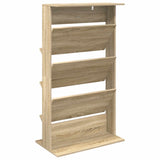 Magazine Rack Sonoma Oak 70 x 41 x 126 cm Engineered Wood 899529