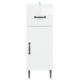 Bathroom Storage Cainet HAARLEM High Gloss White 896829
