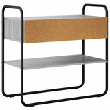 Console Table Grey Sonoma 100 x 40 x 75 cm Engineered Wood 8007554